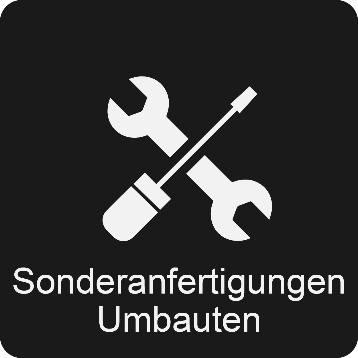 Symbol umbauten elektroomobil
